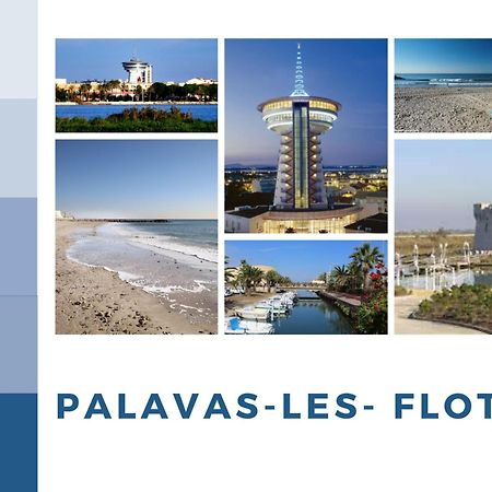 T2 Label Plage Piscine Proche Mer Parking Palavas Extérieur photo