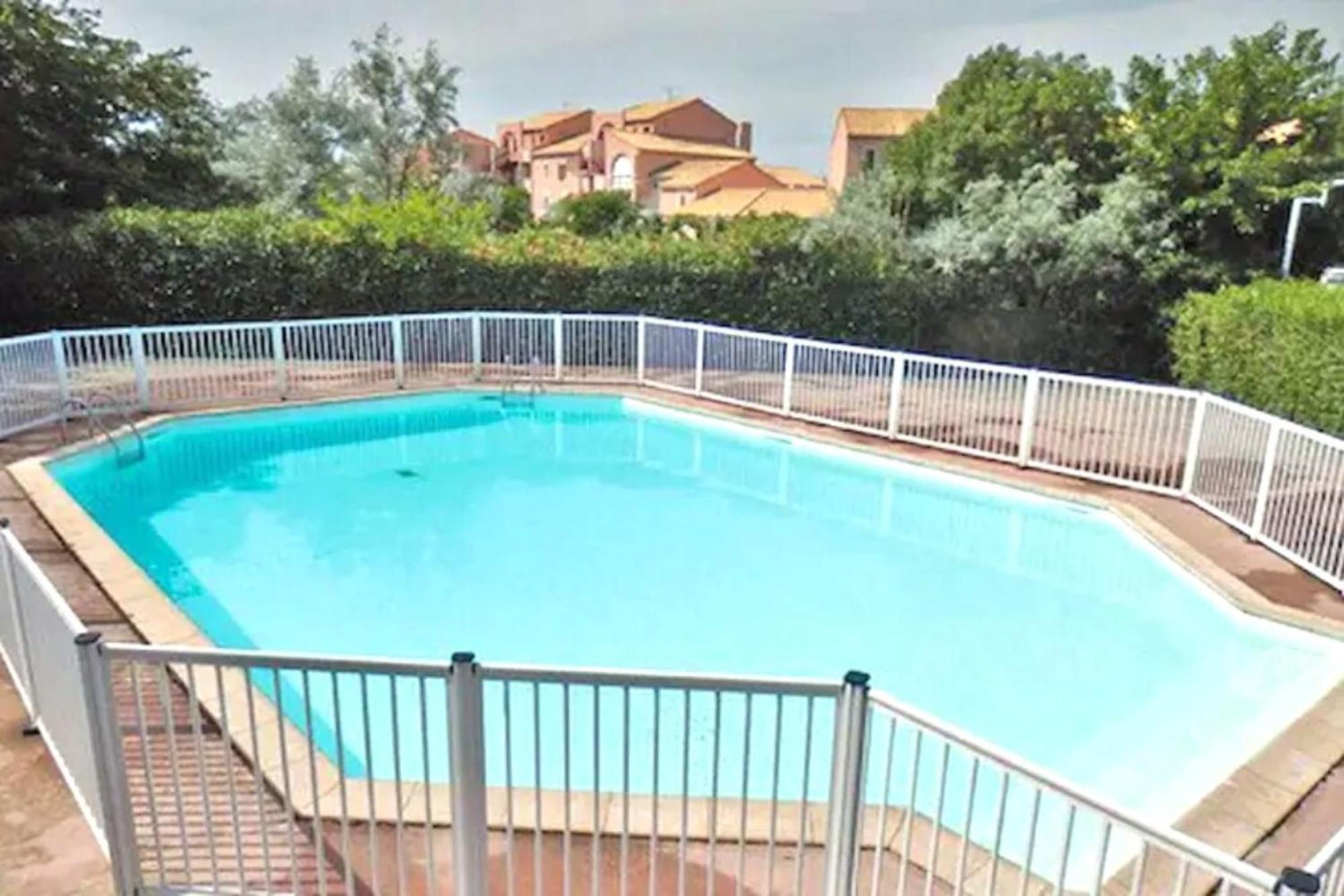T2 Label Plage Piscine Proche Mer Parking Palavas Extérieur photo